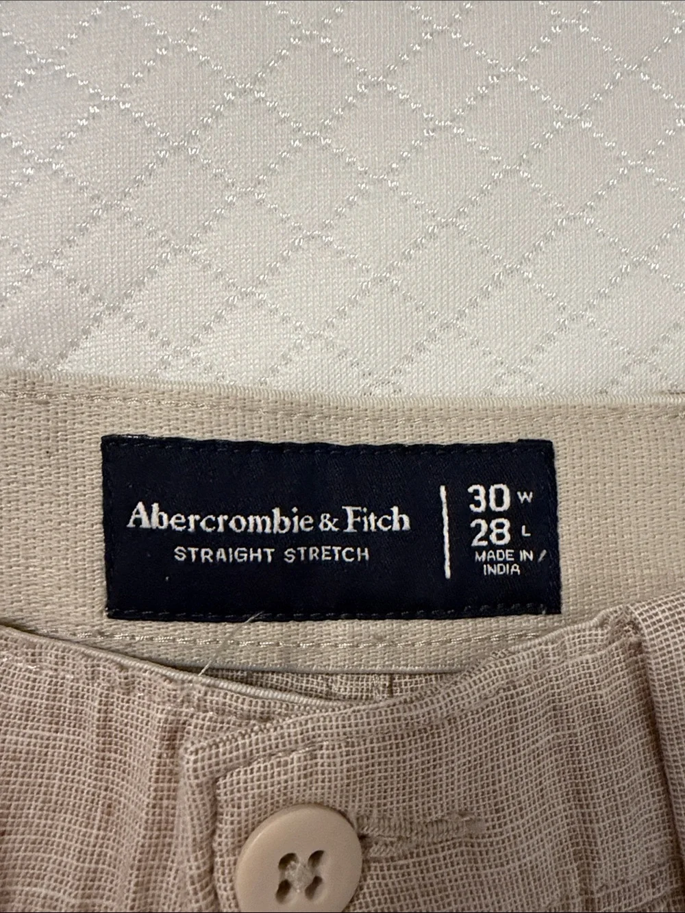 Abercrombie & Fitch Men's Beige/Tan Chinos